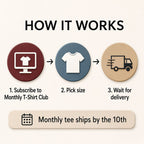Monthly  Graphic T-Shirt Subscription for Women