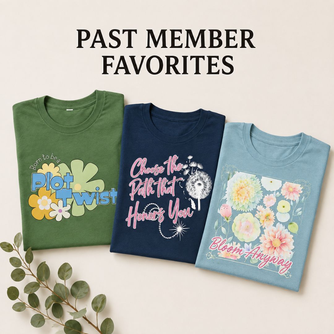 Monthly  Graphic T-Shirt Subscription for Women