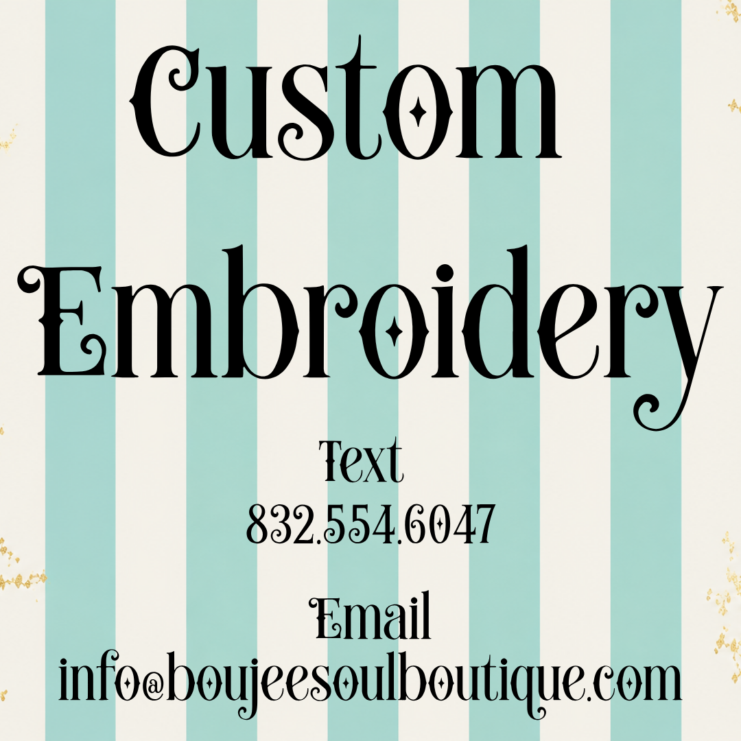Custom Embroidery