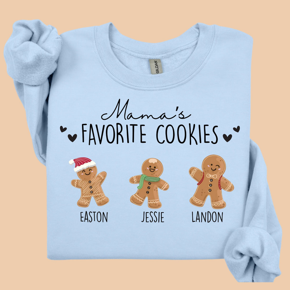 Custom Christmas T-Shirt/Sweatshirt for Grandma Mimi Nana Gigi