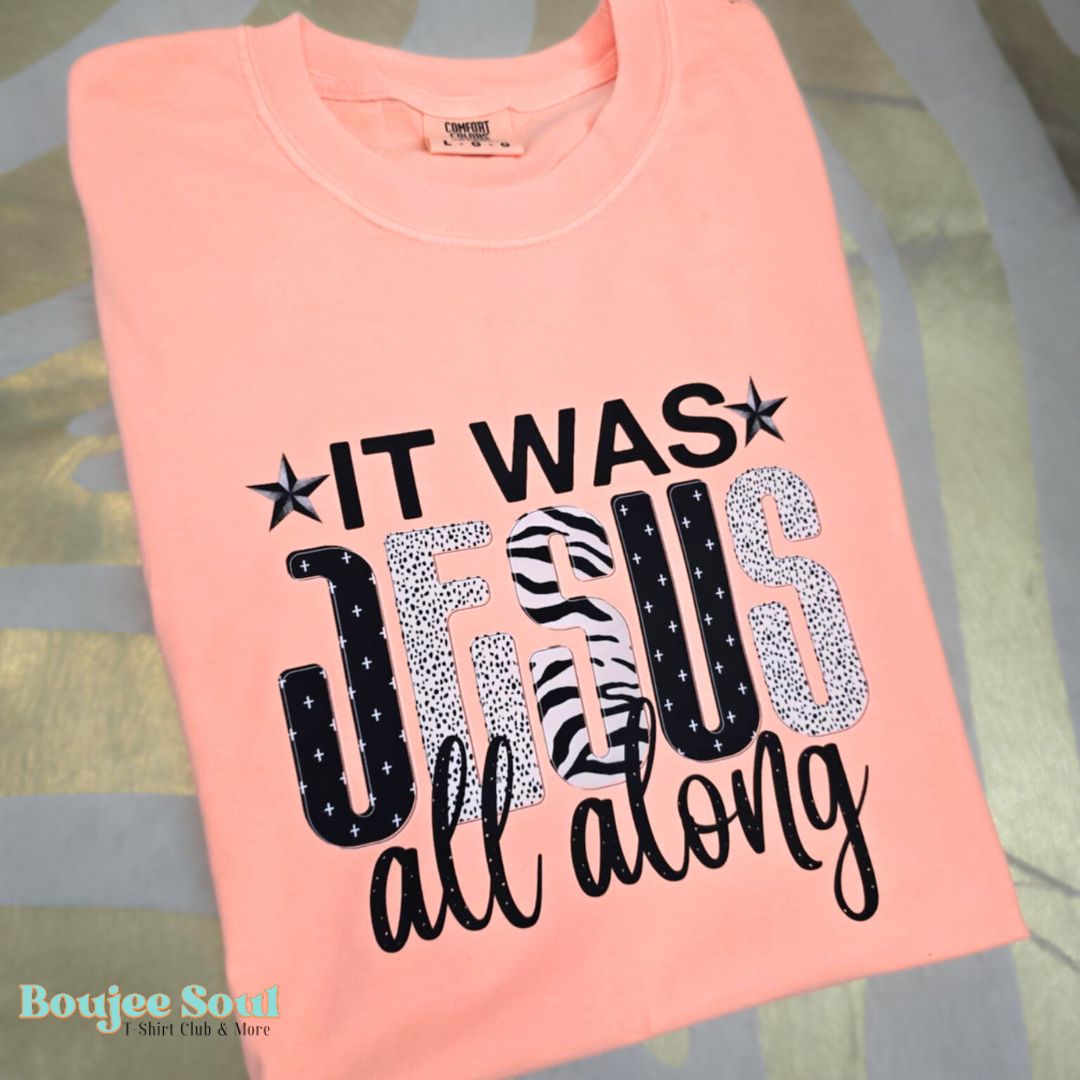 It Was Jesus All Along Tee